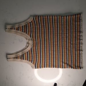 Madewell Striped Chapman Sweater Tank top